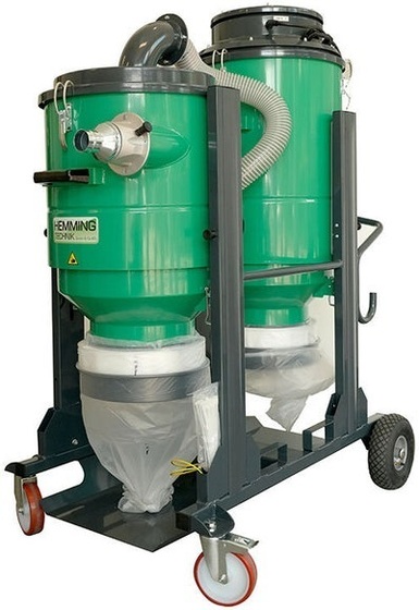 Odkurzacz przemysłowy Hemming Technik HE 3450-ZV 3,4kW (z separatorem cyklonowym, klasa M)