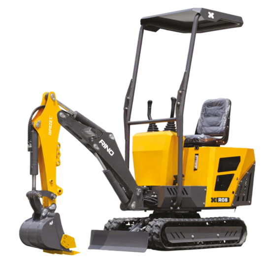 Minikoparka gąsienicowa 800 kg Rino XR08 PRO X, KOOP 192