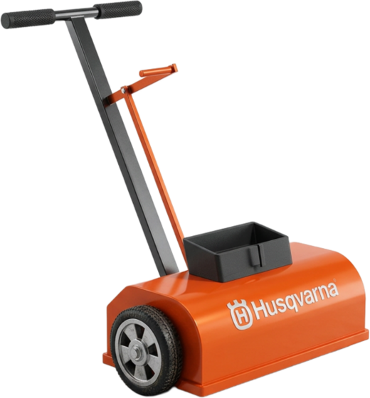 Wózek magnetyczny Husqvarna R600 (do śrutownic 1-10DPS75, 1-8DPS30, 1-8DPF40, 1-8D)