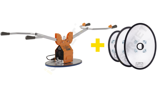 Vacuum gripper Catchshift Mickey 200 Mini (+3x suction plate)