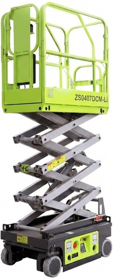 Podnośnik nożycowy elektryczny Zoomlion ZS0407DCM Li