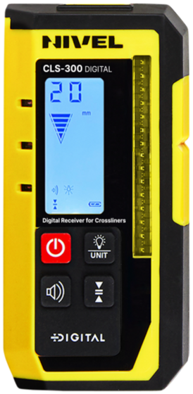 Czujnik laserowy do laserów krzyżowych CL Nivel System CLS-300 DIGITAL