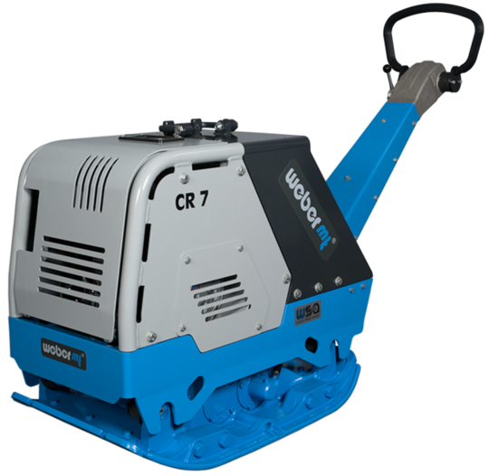 Zagęszczarka rewersyjna 485 kg Weber CR 7-B E1 DPF WSA 2.0, 650 mm, rozruch elektryczny, Hatz 1B50E