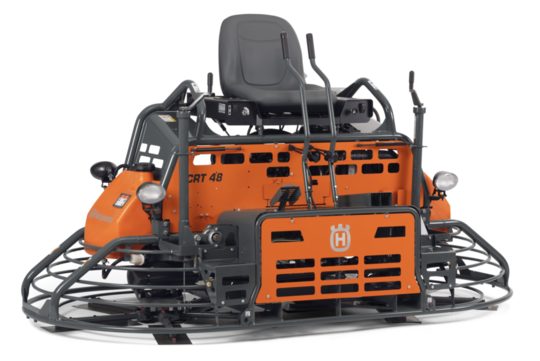 Zacieraczka samojezdna Husqvarna CRT 48 57K, średnica zacierania 2x 1200 mm, sterowanie mechaniczne