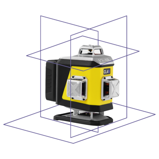Multi-purpose cross laser Nivel System CL4V LCD