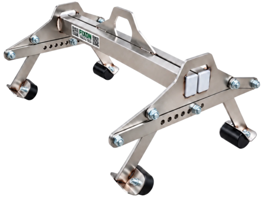 Zestaw 2x chwytak brukarski kompaktowy 3-30cm Fixon GRIX SET + łącznik GRIX SYSTEM ADAPTER