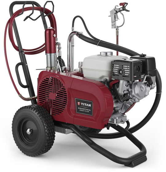 Agregat malarsko-szpachlarski Titan PowrTwin PT6900 DI Plus Petrol HDBV