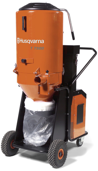 Special industrial vacuum cleaner Husqvarna T7500