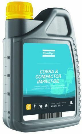 Oil for Atlas Copco petrol breakers and hydaulic compactors 1L