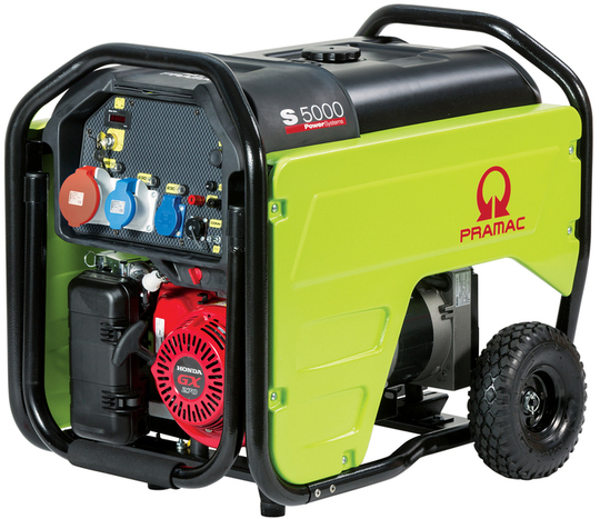 Agregat prądotwórczy trójfazowy Pramac S5000 AVR