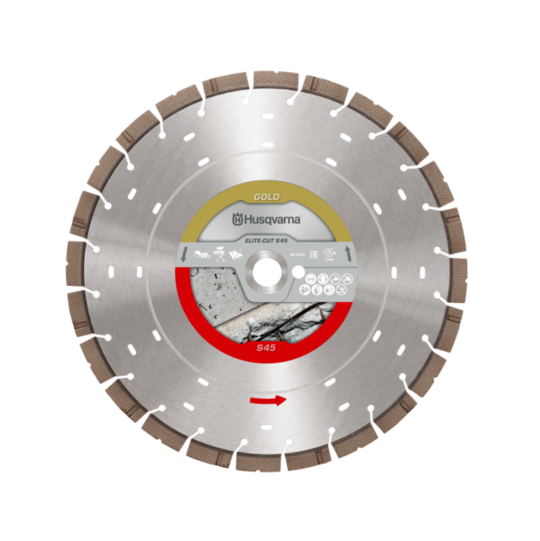 Tarcza diamentowa Husqvarna Elite-Cut S45 350 mm do betonu (otwór montażowy 20/25,4 mm)