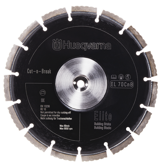 Diamond blade for Husqvarna EL 70 CNB Cut-N-Break power cutters