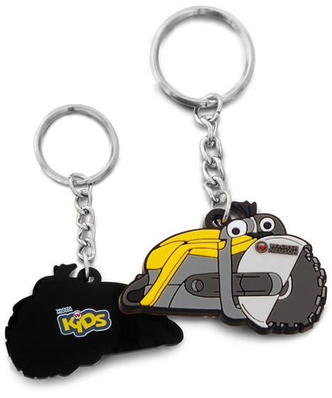 Power cutter key ring for kids Wacker Neuson