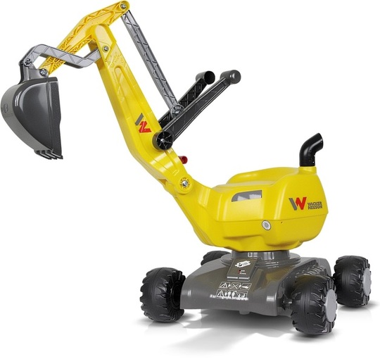 Jeździk koparka Wacker Neuson dla dzieci