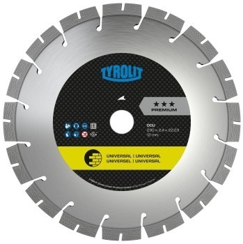 Diamond blade Tyrolit Premium DCU 125 x 2,4 mm