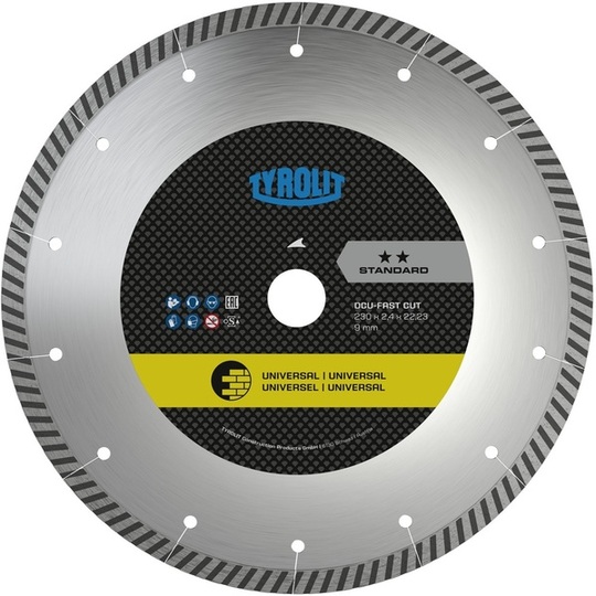 Diamond blade Tyrolit Standard DCU-FC 230 x 2,4 mm