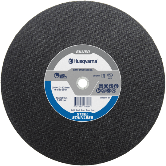 Abrasive disc (steel) Husqvarna 300 mm (22,2 mm)