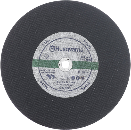 Abrasive disc (steel) Husqvarna 350 mm (20 mm)