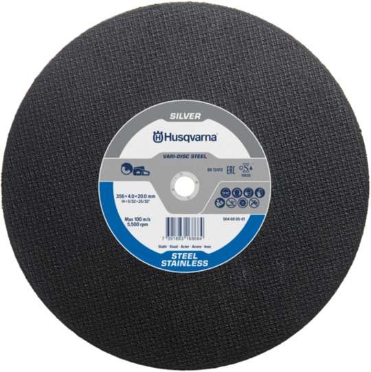 Abrasive disc (steel) Husqvarna 400 mm (20 mm)