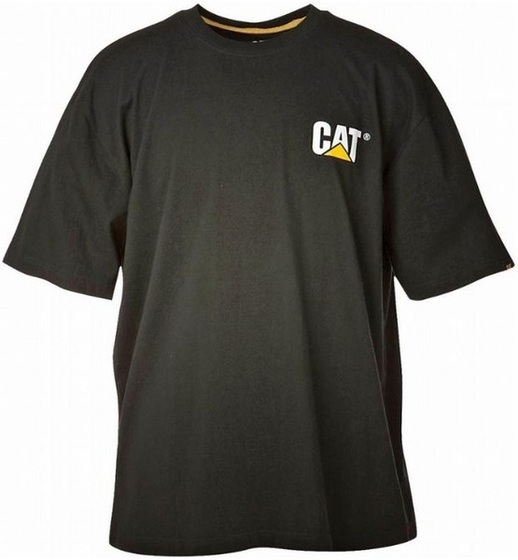 Męska koszulka Caterpillar Tee czarna - Czarny