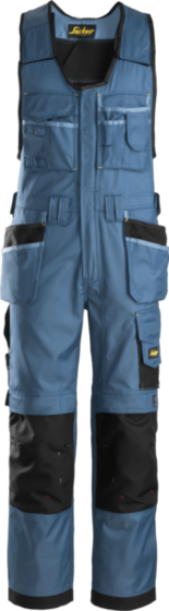 Men’s dungarees Snickers DuraTwill - Black-blue