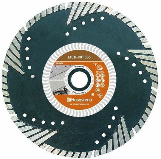 Tarcza diamentowa Husqvarna Tacti-Cut S65 125 mm do cegły i materiałów ściernych
