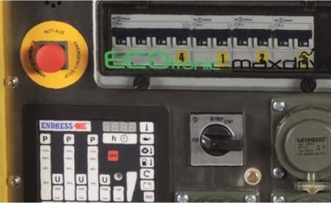 ECOtronic system for Endress DUPLEX Silent Line Diesel power generator units