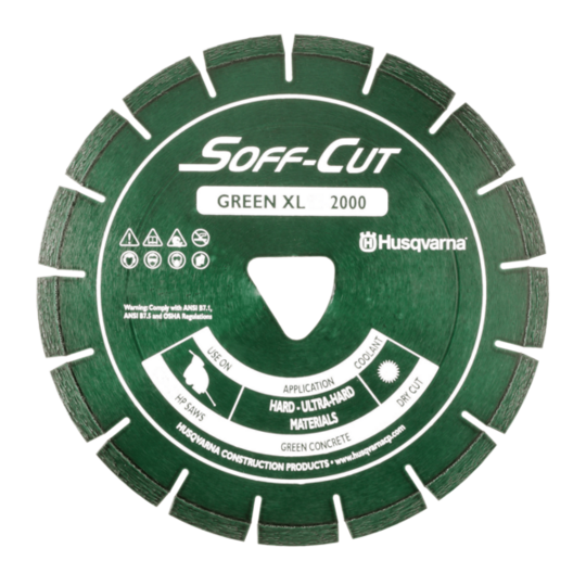 Diamond blade for Husqvarna XL6-2000 Soff-Cut power cutters