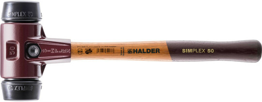 Młotek Halder Simplex EH3002 50 mm (średnio-twarda guma)