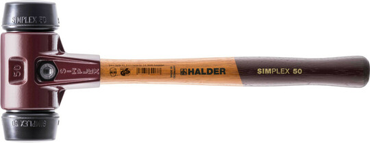 Młotek Halder Simplex EH3002 50 mm (średnio-twarda guma)