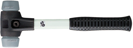 Hammer Halder Simplex EH3703 30 mm (medium-hard elastomer)