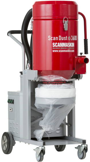 Industrial vacuum cleaner ScanDust 3600