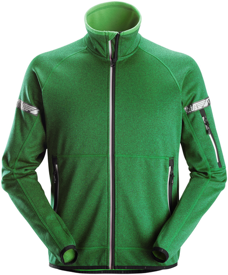 Men’s fleece jacket Snickers AllroundWork 37,5 - Green