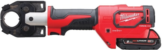 Hydrauliczna praska do zaciskania kabli Milwaukee M18 Force Logic HCCT-201C (+ akumulator 2 Ah + ładowarka + walizka)