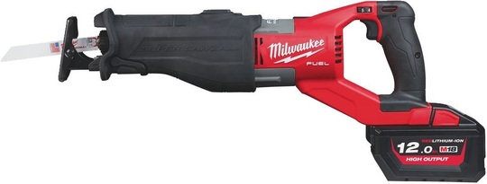 Piła szablasta Sawzall Milwaukee Fuel M18 FSX-121C (+ akumulator 12 Ah + ładowarka + walizka)