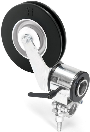 Swivel pulley bearing for round tubes for Husqvarna CS 2512, CS 10 wire saw