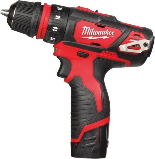 Wiertarko-wkrętarka Milwaukee M12 BDDXKIT-202C (+ 2x akumulator 2 Ah + ładowarka + walizka)