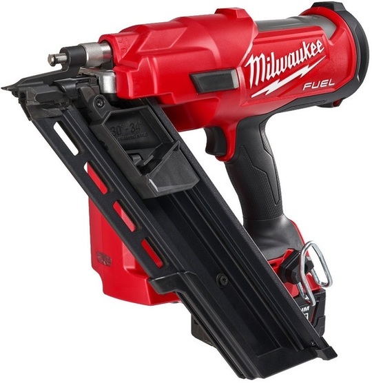 Gwoździarka Milwaukee M18 FFN-502C (+ 2x akumulator 5 Ah + ładowarka + walizka)