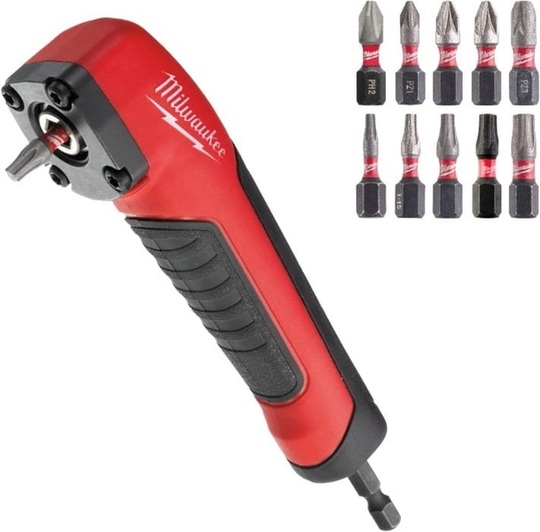 Udarowa nasadka kątowa Milwaukee Shockwave 90°