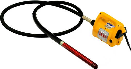 Internal vibrator ENAR Avmu (shaft 1 m + vibrator head 25 mm)