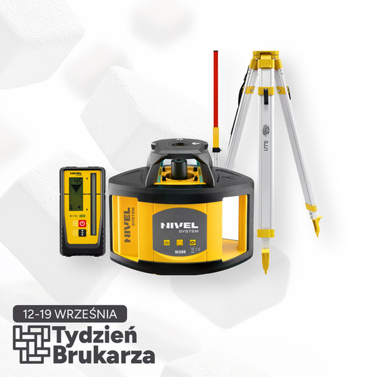 Laser level Nivel System NL500 DIGITAL (+ tripod + laser stave)