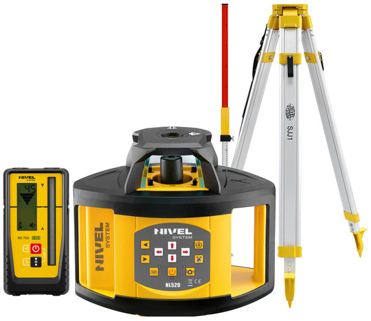 Laser level Nivel System NL520 DIGITAL (+ tripod + laser stave)