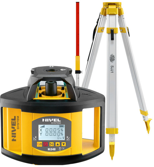 Laser level Nivel System NL540 (+ tripod + laser stave)