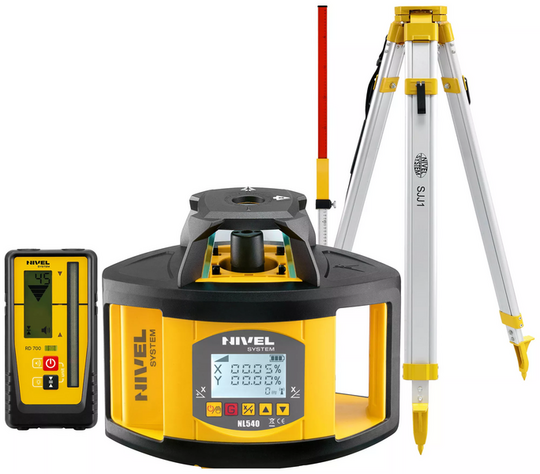 Laser level Nivel System NL540 DIGITAL (+ tripod + laser stave)