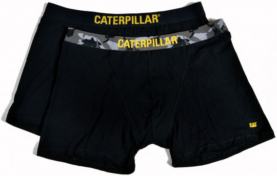 Boxer shorts Caterpillar (2 pieces) - Black-grey