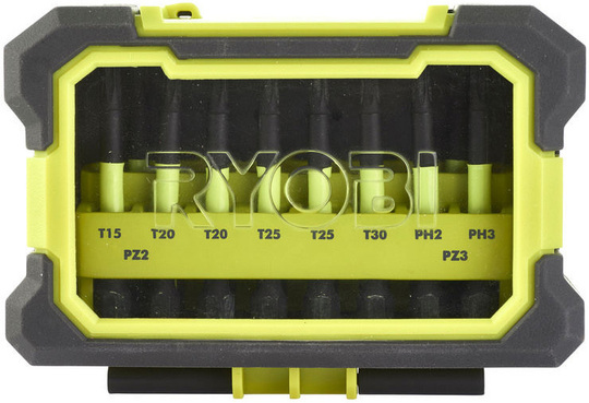 Zestaw bitów Ryobi RAK10MSDI Torque+ (10 sztuk)