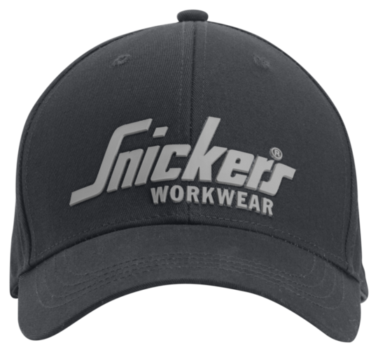 Baseball cap Snickers Logo - Black