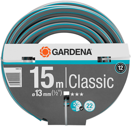 Wąż ogrodowy Gardena Classic 1/2″ - 15 m