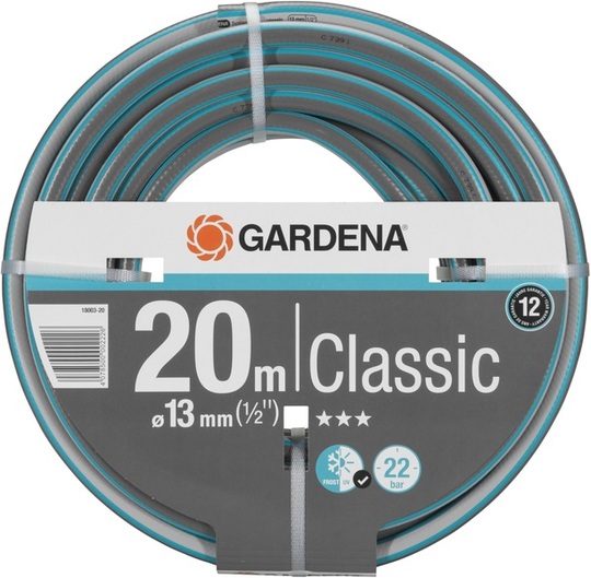 Wąż ogrodowy Gardena Classic 1/2″ - 20 m