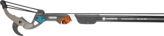 Bypass branch pruner with telescopic handle Gardena Combisystem